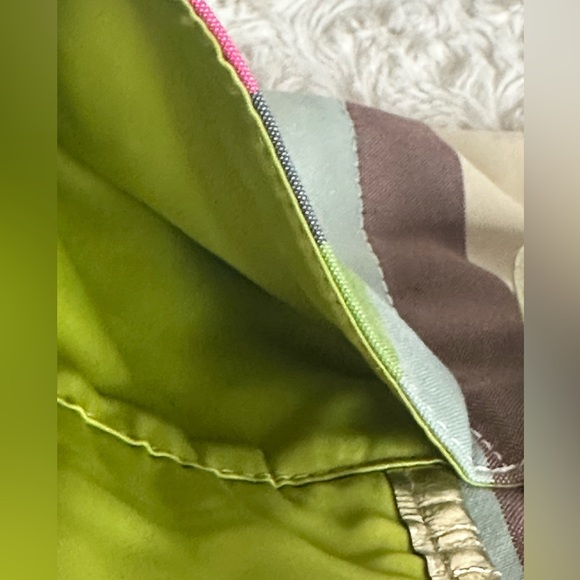 COACH POPPY LEGACY STRIPE HIPPIE SHOULDER BAG 19025 MULTICOLOR - Picture 8 of 15